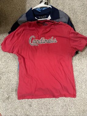 Red Jacket Red Cardinals Graphic Short Sleeve Tee